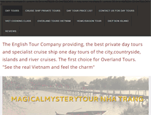 Tablet Screenshot of magicalmysterytournhatrang.com